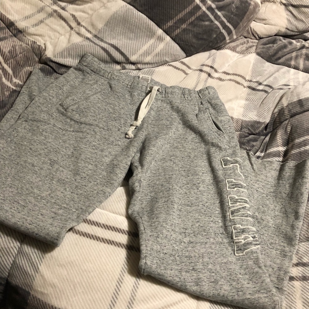 Pink sweatpants
